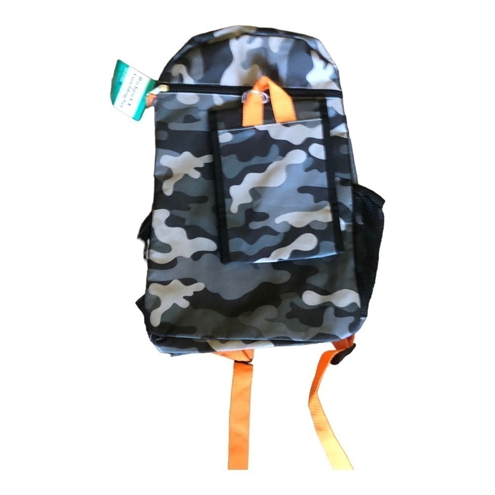 Boys Backpacks and Lunch Box Kit Camo New With Tag